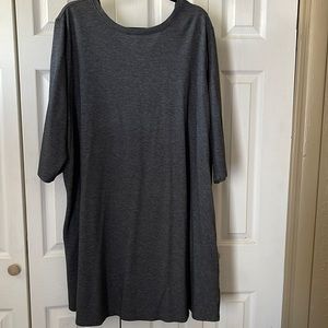 Charcoal Gray dress with pockets